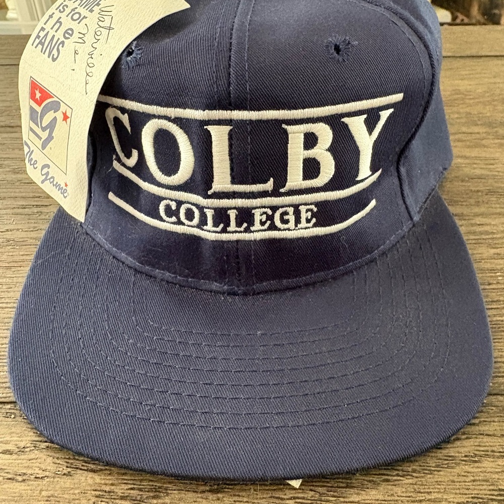 Colby College Vintage Split Bar Cap